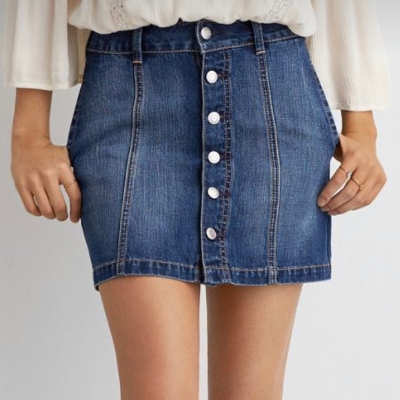 American Eagle Outfitters Denim Skirt - Picture 6 of 11